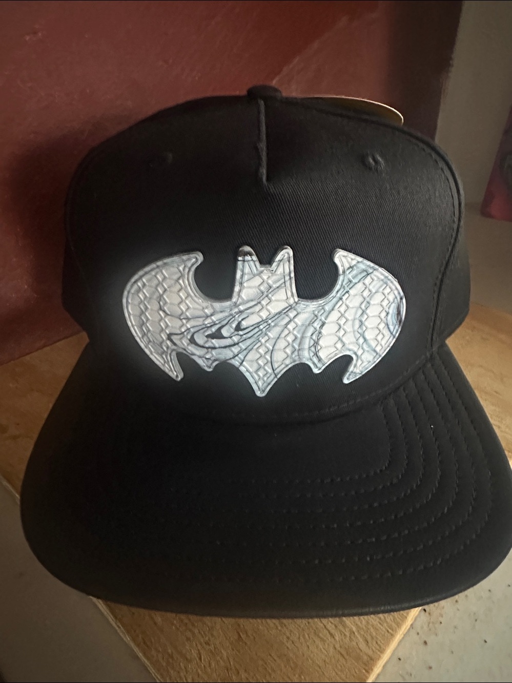 Batman Black Snapback Hat DC Comics brand new retro cap